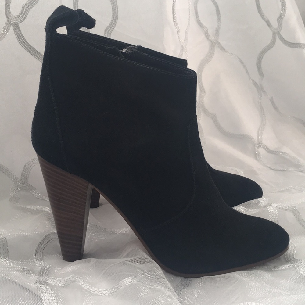Madewell 1937 black suede ankle boots - Picture 2 of 13